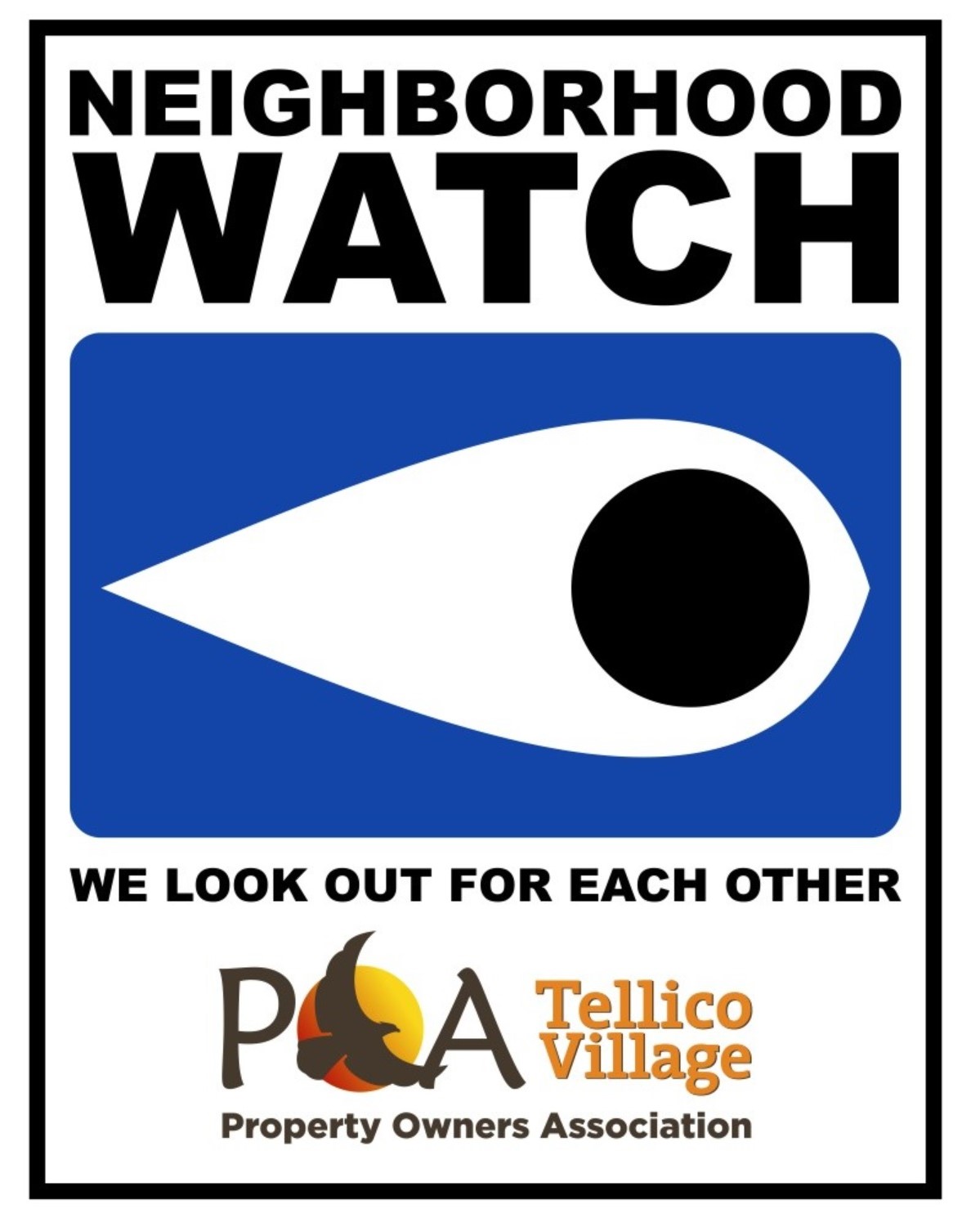 Neighborhood Watch Logo
